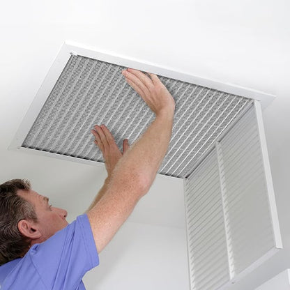 VEVOR 20x25x1 inch Electrostatic Air Filter, AC/HVAC Furnace Filter Washable & Reusable Aluminum, MERV 8 Long Lifetime, Home or Office (Actual Size: 19.75 x 24.65 x 0.82 in)
