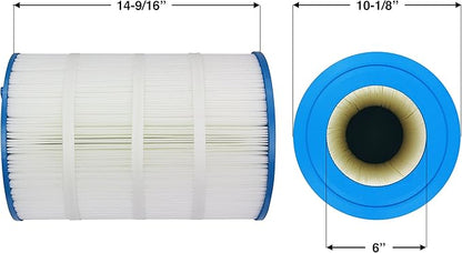 Pureline 80 Sq Ft Pool Replacement Cartridge Filter, Compatible with Jacuzzi Sherlock 80, SHER80