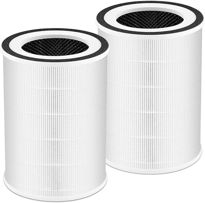2 Pack for Afloia Filter Replacement, Compatible with Afloia KILO, KILOPRO, MIRO, MIRO PRO, and MORENTO KILO, True 360° 3-Stage Filtration