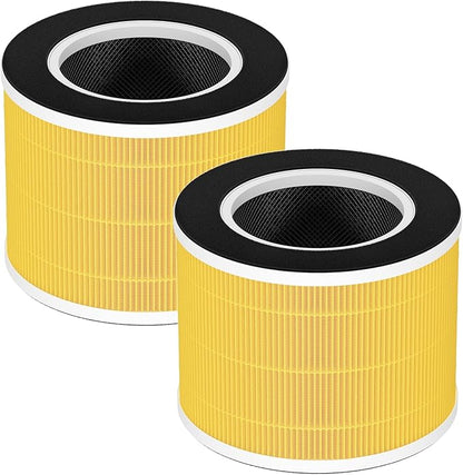 RP-AP088-F1 Replacement Filter Compatible with RENPHO RP-AP088W, RP-AP088, RP-AP088B Air Purifier, 5-Stage High-Efficiency Filtration, Compared Part #RP-AP088-F1, 2 PACK