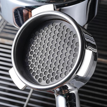 58mm Magnetic Espresso Portafilter Dosing Funnel and Puck Screen Set Coffee Dosing Ring And Filter Compatible with 58mm Portafilter Basket Premium Espresso Machine Accessories