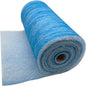 Paint Booth Exhaust Fiberglass Filter Roll, Blue/White Paint Arrestor for Spray Booth (40.5" x 100ft)