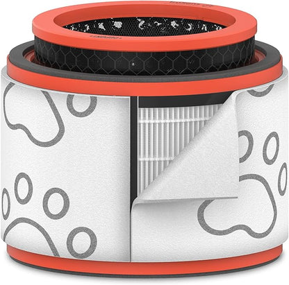 TruSens DuPont Pet Filter with True HEPA for Z-2000 TruSens Air Purifier (Medium)