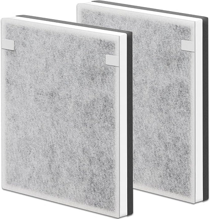Vital 100 Replacement Filter Compatible with Levoit Vital 100 Air Purifier, 3-in-1 and High-Efficiency Activated Carbon Filters, Part Number Vital 100-RF, 2 Pack
