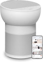 TCL Breeva A2 Smart Air Purifier with 4-Stage Clean, True HEPA (H13), Removes 99.97% of Dust/Bacteria/Odors & More, App & Voice Control, Auto Shield, Quiet, White (A215W)