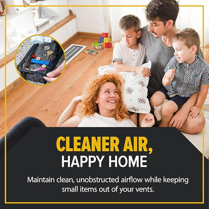 Screen for Home Air Vent Filters 4"x10", 2-Pack