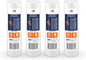 Aquaboon 5 Micron 10 x 2.5 Sediment Filter - Whole House Water Filter Replacement Compatible with Well Water Filters - P5, AP110, WHKF-GD05, 4 Pack
