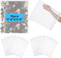 Abbylike 10pcs Large Filter Media Bags with Plastic Zipper 17.8" x 13.5" Reusable Fish Tank Filter Bags - Aquarium Mesh for Activated Carbon, Bio Balls, Ceramic Rings