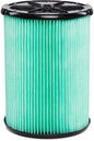 WORKSHOP Wet/Dry Vacs Vacuum Filters WS23200F HEPA Media Filter For Shop Vacuum Cleaner (Single HEPA Media Filter For Wet/Dry Vacuum Cleaner) Fits WORKSHOP 5-Gallon to 16-Gallon Shop Vacuum Cleaners