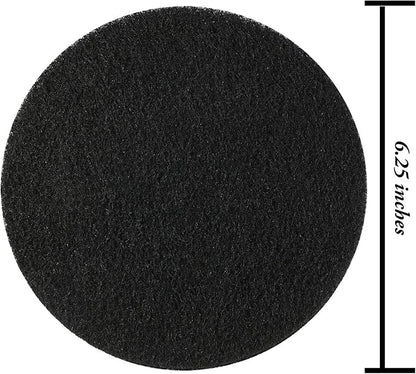 Resinta 6 Compost Bin Filters - Activated Carbon Compost Bin Replacement Filters (6.25 Inches)