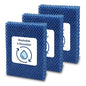 Natural-Breeze Reusable Humidifier Filters (3-Pack) - Replaces Wick Filters Honeywell HC26, Holmes E Replacement Filter HWF100-UC3 for humidifiers Holmes, Bionaire, Sunbeam