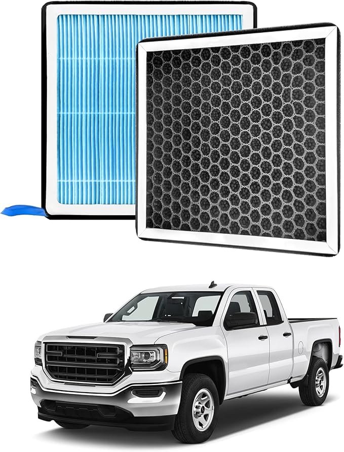 CF11966 Dedicated Cabin Air Filter With Activated Carbon For GMC 2020 2021 2022 2023 2024 Sierra,2017-2024 Acadia,2015-2024 Canyon,2018-2024 Terrain,2021-2024 Yukon