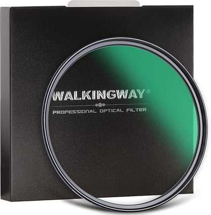 Walking Way 62mm UV Protection Filter Ultra Slim MCUV HD Optical Glass Filter Multi Nano Coating Scratch Resistant/Waterproof Camera Lens Filter for Canon Olympus Panasonic Sony Sigma (62MM)