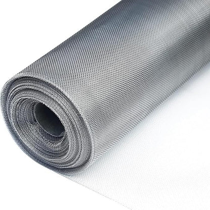 80 Mesh Stainless Steel Woven Screen, Rust-Resistant Filter Panel for Window, Door, Ventilation, HVAC, Sieve, Strainer, Fencing, Craft, DIY, Insect Screen, Wire Mesh