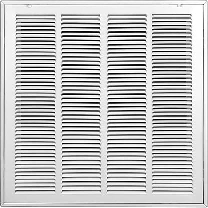 Fancat Return Air Filter Grille for 20x20 Ducts, Steel Air Vent Cover with Removable Door for 1" Filters | Fits Sidewall & Ceiling | Outer Size: 22 5/8" W x 22 5/8" H