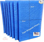 Fast-Shipped-Filters 7 Pack Replacement Filter Pads Compatible with MicroPower Guard One Hour Air Cleaner Refill Blue (7, Blue, 28x30)