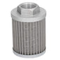 Qiilu Suction Strainer Filter - Stainless Steel Oil Filter for Hydraulic Systems,Works with Car Engines and Generators - and Pollutants Removal