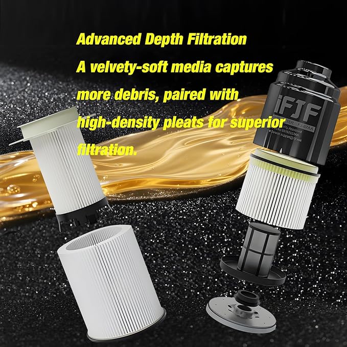iFJF Fuel Filter/Water Separator for 2013-2018 Dodge Ram 2500 3500 4500 5500 6.7L Cummins Turbo Diesel Engines 68197867AA 68157291AA