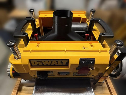 Improved Overhead Dust Port for DeWalt DW735 & DW735X - For 4" Dust Collection Hoses - Made in USA!