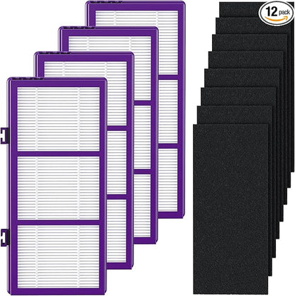 HAPF300AP Performance Plus Replacement Filter for Holmes AER1 HAPF300AP-U4 air cleaner, 4 True HEPA+ 8 Carbon Pre Filters