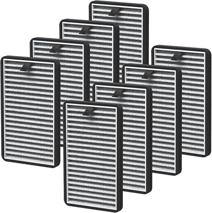 8 Pack For DSTx HEPA + Carbon Filters Replacement Compatible with Clarifion DSTx Mini Personal Portable Air Purifiers for Home, Bedroom and Pets, Works for Dust, Smoke,Odors and Airborne Particles