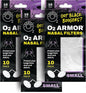 O2 Armor Nose Filters for Welders & Allergies - Nose Filter for Dust - Nasal Filters for Welding - Nose Dust Mask for Construction (30 Pack - 3x10, Size Small)
