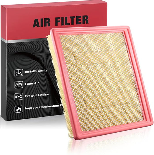 BDFHYK CA11959 Engine Air Filter Compatible with Chevrolet Colorado 15-22; Compatible with GMC Canyon 2015-2022, 2.5L 2.8L 3.6L, Replace# 23248945 A3195C PA8171 A48171