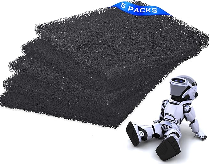 Antidious 5 Pack Activated Carbon Filters for Fume Extractor Solder Smoke Absorber Portable Filter, Soldering DIY Fan Extraction Equipment for Brazing Welding Soldering, Fume Prevention Remover
