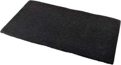 HQRP 4-Pack 18x10 Activated Carbon Filter Media Pad for Deep Blue Professional ADB41002 Carbon Pad Replacement (Cut to fit)