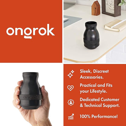ONGROK Personal Air Filter with Plant-Based Housing, Perfect for Indoors, 310+ uses