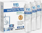 Wildberries UKF8001 NSF Certified Refrigerator Water Filter Replacement for Everydrop Filter 4, EDR4RXD1, UKF8001,Maytag UKF8001, Whirlpool EDR4RXD1, 4396395,Kenmore 9084, 9006, Pack of 3