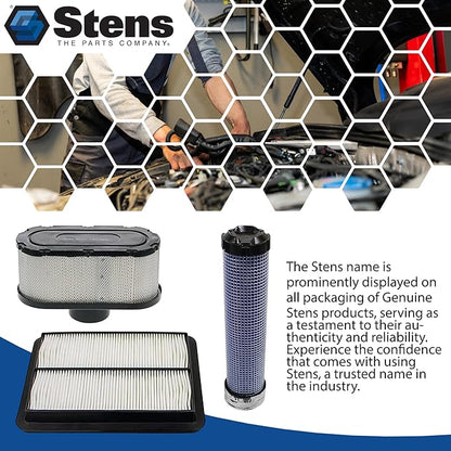 Stens Air Filter 100-222 Compatible with Tecumseh ECV100, LEV90, LEV100, LEV115, OVRM60 and TC300 33342, 63087A, 35066, 740019B, 740095