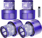 V10 Filter Replacement for Dyson V10 Cyclone Series, V10 Absolute, V10 Animal, V10 Total Clean, Replace Part No. 969082-01,4 Pack Filters and 1 Clean Brush
