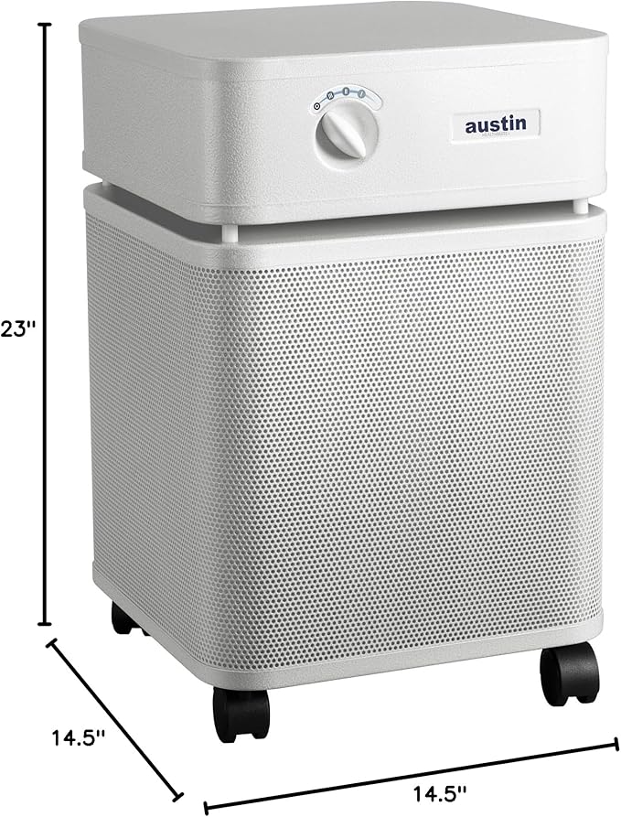 Austin Air Healthmate Plus - Powerful Air Purifier with HEPA Medical-Grade Filtration System, Eliminate Harmful Airborne Contaminants, (Sandstone)