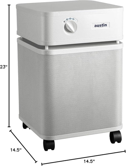 Austin Air Healthmate Plus - Powerful Air Purifier with HEPA Medical-Grade Filtration System, Eliminate Harmful Airborne Contaminants, (Sandstone)