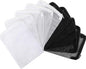 DEPEPE 10pcs 7.8 x 5.9 Inch Aquarium Filter Media Bags with Zipper for Activated Carbon, Biospheres, Ceramic Rings