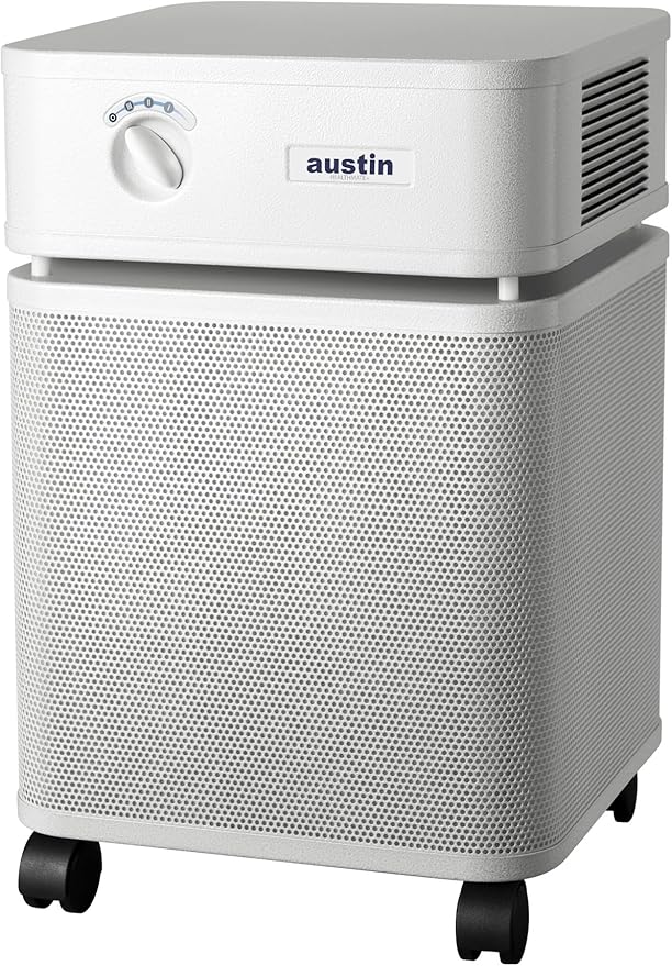 Austin Air Healthmate Plus - Powerful Air Purifier with HEPA Medical-Grade Filtration System, Eliminate Harmful Airborne Contaminants, (Sandstone)