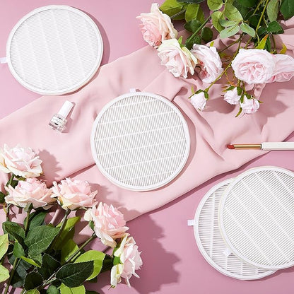 Juexica 4 Pcs Nail Dust Collector Filter Replacement Filter Reusable Dust Collector Filter No Spillin for Nail Machine Manicure Tools Salon Home Use