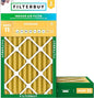 Filterbuy 20x30x4 Air Filter MERV 11 Superior Pet & Allergy Defense (2-Pack), Electrostatic Pleated HVAC AC Furnace Filters Replacement, Made in USA (Actual Size: 19.50 x 29.50 x 3.63)