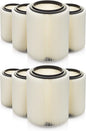 Replacement Compatible for Craftsman Part # 17816 and Ridgid VF4000, 8 Pack