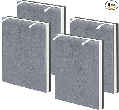 4 Pack vital 100 Replacement Filt-er Compatible with LEVOIT Vital 100 Air Puri-fier
