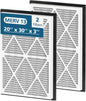 20x30x3 MERV 13 Air Filter Compatible with Zephyr VGF Series 20x30x3 Whole Home Deep Pleated Return Air Grille Filter, MERV 13 Air Filtration System, White 2 Pack
