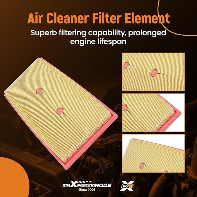maXpeedingrods CA11439 AF5699 Engine Air Filter Fit for Mercedes-Benz Sedan C300 C350 E300 E350 E400, Coupe C350 E350, Convertible E350, Wagon E350 R350, Sport Utility ML350, GLK350