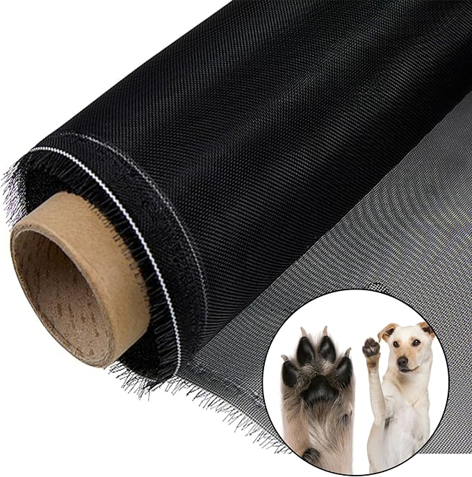 Premium Window Screen Replacement DIY KIT 39" 51" Blocks Rain, Pet Scratch, Pollen, Fine Dust 99%, 30Mesh Durable New Material (W39in X L120in-Only Screen)