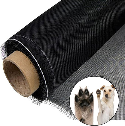 Premium Window Screen Replacement DIY KIT 39" 51" Blocks Rain, Pet Scratch, Pollen, Fine Dust 99%, 30Mesh Durable New Material (W39in X L120in-Only Screen)