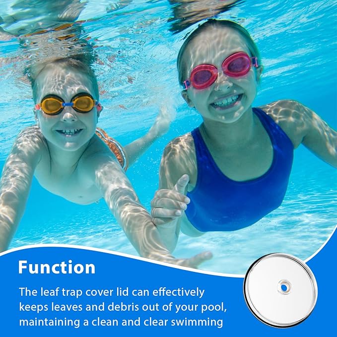Sand Filter Pump Replacement Parts, 11480 Pool Leaf Trap Cover Lid with O-Ring Kit for Intex Sand Filter Pumps 26335EH, 26339EH, 26365EH, 26367EH, 28647EG, 28651EG, 28675EG