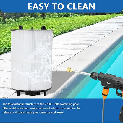 27002-0150S Pool Filter Cartridges Compatible with pentair sta-rite 27002-0150S Pool Filter System 2 Modular Media Pool and PLM150 D.E. Filter,150 sq.ft D.E. Filter with 24800-0121 Air Bleed Assembly