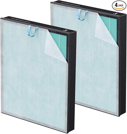 Vital 200S-P Smoke Remover Replacement Filter for LEVOIT Vital 200S Vital 200S-P Air Purifier,V-ital 200S-RF-SR (LRF-V201-BUS), Blue, 2 Pack