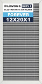12x20x1 Reusable Air Filter, Electrostatic, Washable Lasts a Lifetime, Breathe Fresher Air in Home and Office HVAC AC Furnace Systems, Merv 8 (Actual Size: 11.69x19.8x0.82 Inch)