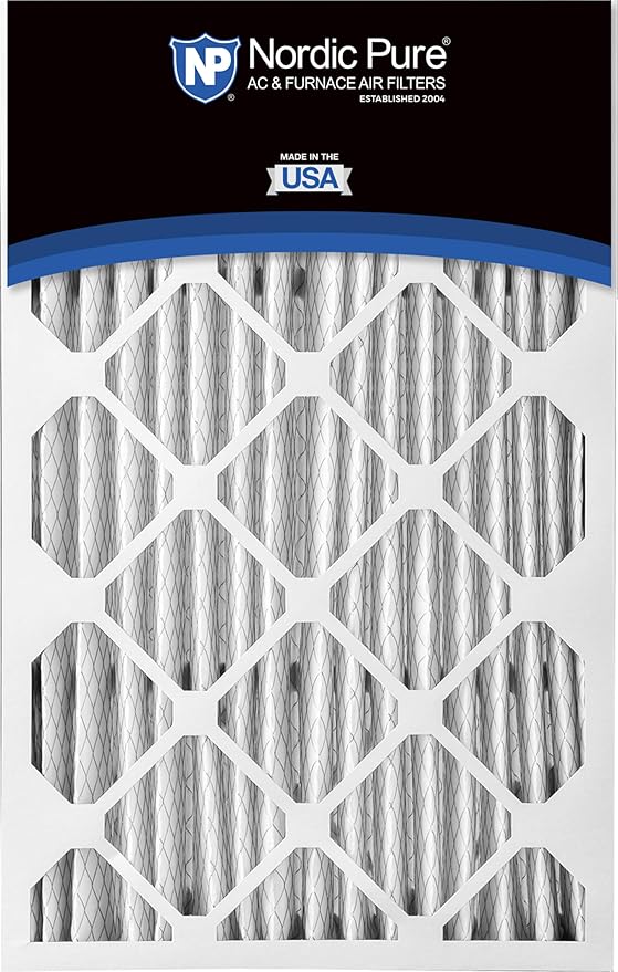 Nordic Pure 16x25x5 (Actual Size: 15 3/4 x 24 3/4 x 4 3/8) Honeywell/Lennox Replacement MERV 10 Air Filters 4 Pack